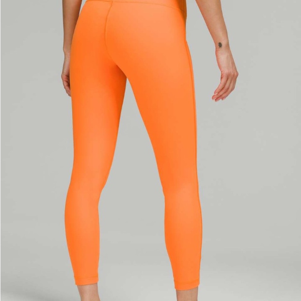 Orange soda wunder under lululemon